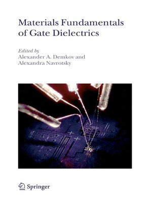 cover image of Materials Fundamentals of Gate Dielectrics